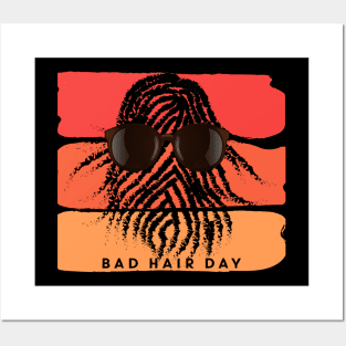 Bad hair day Posters and Art